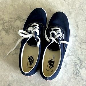 Vans canvas classic size 11 Navy Blue